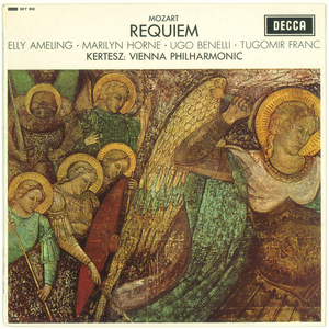英Decca SET302　モーツァルト「レクイエム」　アーメリング　ケルテス　ウィーン・フィル