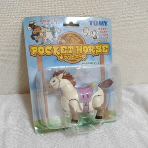 ポケットホース　POCKET HORSE　トミー　TOMY　育成ゲーム　競馬ゲーム　現状品　昭和レトロ　11　白馬　0215-A3-TA5