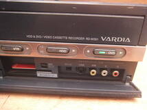 【VHS/DVD/HDD】TOSHIBA 東芝 VARDIA HDD/VHS/DVD 一体型HDD&DVDビデオレコーダーブラディア RD-W301 HDD/VHS/DVD共に再生確認済み_画像8