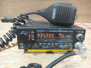 ■KENWOOD TM-721S FM TRANSCEIVER DUAL BAND ケンウッド デュアルバンド アマチュア無線機 トランシーバー レトロ デコトラ