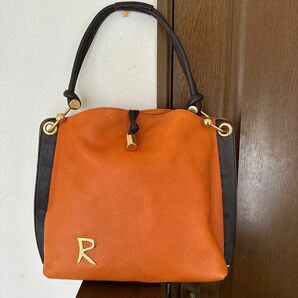 romano di paolo genuine leather hand made in italy ショルダーバッグ