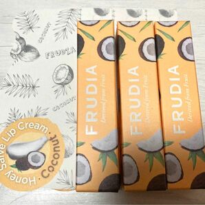 フルディア　ココナッツハニーリップクリーム　FRUDIA