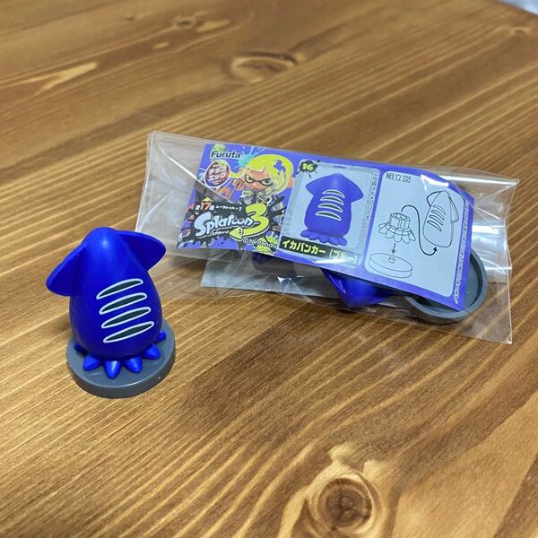 チョコエッグ スプラトゥーン3 16.イカバンカー(ブルー)