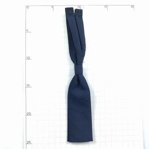 1円 スクールネクタイ 紺 中古 制服 学生服 セーラー服 ブレザー 女子 LC0268 VI