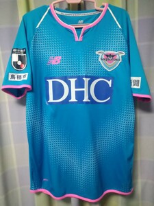 美品　サガン鳥栖　2019シーズンユニフォーム　高橋祐治　Ｊリーグ　元京都サンガFC　柏レイソル　清水エスパルス　New Balance　DHC