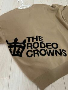 ロデオクラウンズ　セーター　RODEO CROWNS ロゴ　フリーサイズ