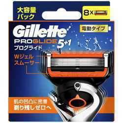 [ new goods ] high capacity ji let Gillette Pro g ride 5+1 electric type razor 8 piece insertion all. holder . use possibility 