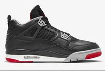 新品 【26.5cm/US8.5】 Nike Air Jordan4 Retro Bred Reimagined fv5029-006 ナイキ エアジョーダン4 レトロ ブレッド リイマジンド 未使用_画像3