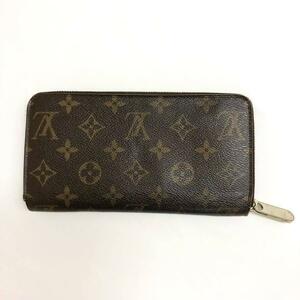 中古 ルイヴィトン 財布 LOUIS VUITTON モノグラム ジッピーウォレット ラウンドファスナー 長財布 M60017 145222