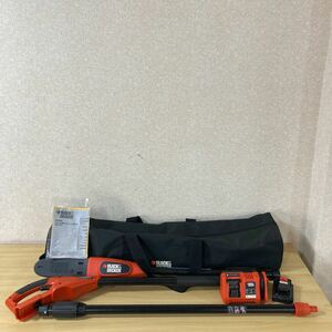 BLACK&DECKER ブラック&デッカー 高枝ポールチェーンソー GPC1820L チェーンソー 切断機 ２ ス 5140