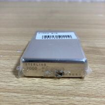 ZIPPO ジッポー ジッポ U.S.A STERLING スターリングシルバー 2000 オイルライター ライター 喫煙グッズ 喫煙具 未使用品 2 ス 5182_画像7