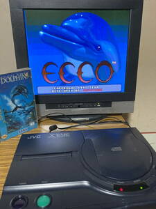  junk / abroad / North America / Sega CD Ecco the Dolphin eko -* The * Dolphin 