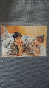 B.L.T. 2024年3月号 STU48 内海里音・小島愛子 セブンネット 特典 ポストカード