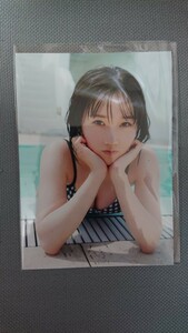 STU48 甲斐心愛 1st写真集 心の空 楽天ブックス 限定特典 大判生写真(2L版)