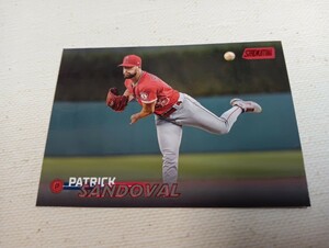 Topps STADIUM CLUB 2023 BASEBALL 　PATRICK SANDOVAL 　レッドパラレル　