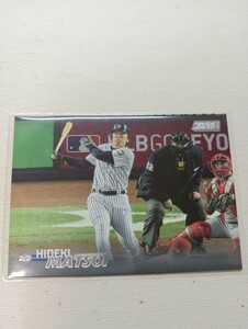 Topps STADIUM CLUB 2023 BASEBALL 松井秀喜　GODZILLA　ゴジラ　ニュヨーク・ヤンキース　ノンシリ