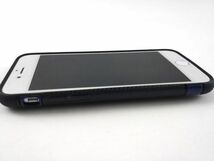 iPhone 7/8用ケース 落下防止リング付き スタンド ソフトカバー ストラップ対応 ブルー_画像6