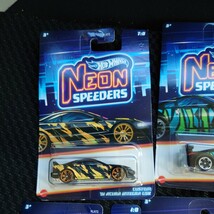 ホットウィール　ネオンスピーダーズ　5種　 ダットサン　rx-7　セリカ　インテグラ　フェアレディZ HotWheels Wheels 5台セット_画像6