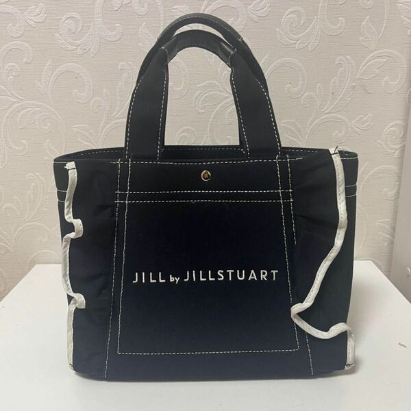 JILL by JILLSTUART フリル トートバッグ(小) ブラック