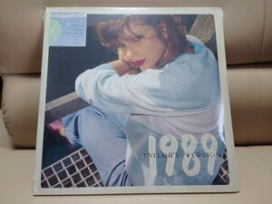 テイラースウィフト　LP 1989 Aquamarine Green Edition レコード　難あり品