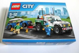 新品未開封 LEGO CITY 60081 レッカー車 レゴ シティ ミニフィグ 2体