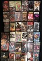 hard rock/heavy metal VHS ビデオテープ　　35本セット_画像1