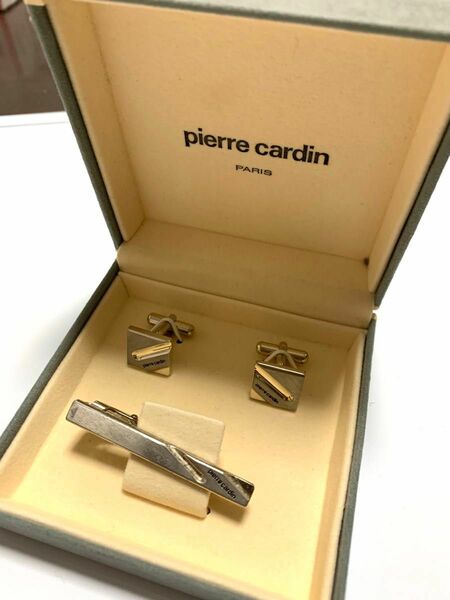 Pierre Cardin カフス　ネクタイピン　セット　箱付き