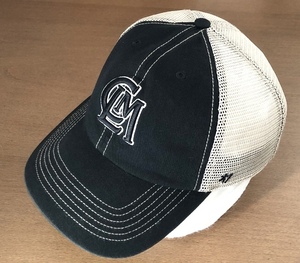 ロッテ マリーンズ CAP 47 Brand 刺繍 CLM キャップ 黒 Marines 千葉 LOTTE 佐々木 朗希 種市 藤原 恭大 澤村 NPB プロ 野球 好きに も