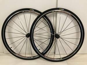 中古 MAVIC マビック AKSIUM RACE アクシウム レース クリンチャー リムブレーキ ホイール シマノ 11S対応