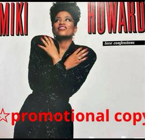 MIKI HOWARD LOVE CONFESSIONS ★プロモーションサンプラーvinyl ★ピカピカ盤面 ★白レーベル盤 ミキハワード 