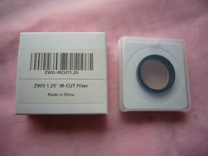 ZWO IR/UV カットフィルター 1.25”　レターパックライト