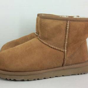 A3312 UGG アグ クラシックミニ ショートブーツ チェスナット サイズ22cm 中古の画像2