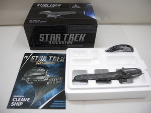 C5208★STAR TREK DISCOVERY スターシップコレクション KLINGON CLEAVE SHIP スタートレック フィギュア 中古現状渡し