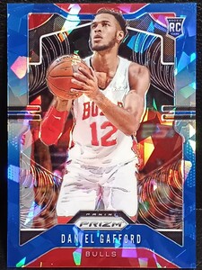 【99枚限定】2019-20 Panini Prizm Basketball Daniel Gafford RC NBA ルーキー Blue Cracked Ice Bulls