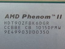 AM3+ Phenom II x6 1090T HDT90ZFBK6DGR Black Edition　350 2800/30128_画像2
