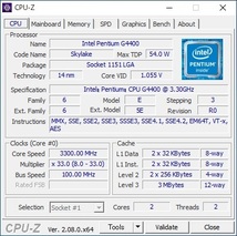  Intel Pentium G4400 SR2DC/SR2C1/SR2HK等 (3.30GHz/ 3MB/ LGA1151) ①　2800/50204_画像6