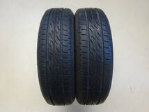 T-13　BS NEXTRY　★155/65R14 75S★　2本　溝あり 約8.5分山　高年式 2019年式　ブリヂストン　ネクストリー　軽自動車　に是非　！_画像1