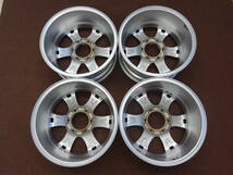 A-7　WEDS　KEELER　★17×7.5J ET25 PCD139.7 6H 4本★　比較的 程度良好　人気のデザイン　JWL‐T　パジェロ サーフ 四駆車 等に是非 ！_画像10