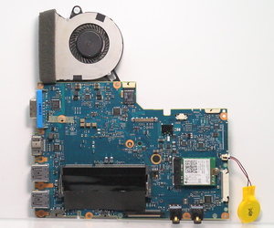 Panasonic CF-LX3 マザーボード CF-LX3ED0CS / 累積使用時間 5520H / BIOS V1.00L17 / BIOS起動確認済