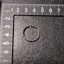 新品未使用 オープンリング 指輪 シルバー ハート 調節可能 レディース 韓国 中空 フリーサイズ シック スウィート ワイド #D142-2_画像7