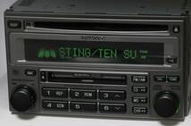 新車外し■KENWOOD スバル純正 MD/CD GX-404 K's/MASTER SOUND SYSTEM_画像2