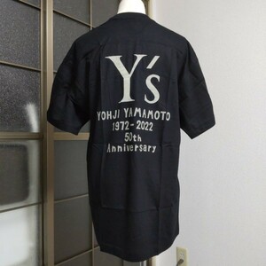未使用【Y's/ヨウジヤマモト】50周年アニバーサリーTシャツ
