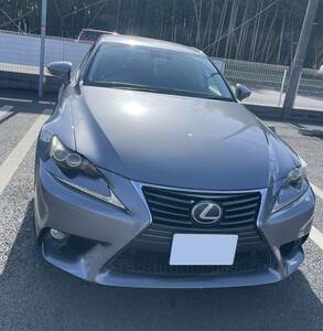 個person出品　千葉　希少Color　2013　7,1万km　Vehicle inspection令和1994December迄　Lexus　is300h Mercuryグレーマイカ