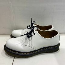 【Dr Martens ドクターマーチン 】26226100 SMOOTH LEATHER SHOES WHITE SMOOTH LEATHER ドレスシューズ US8 ホワイト レザー 2402oki_画像2