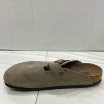 【BIRKENSTOCK ビルケンシュトック 】シューズ ボストン 27.0cm ベージュ スウェード 2402oki_画像4