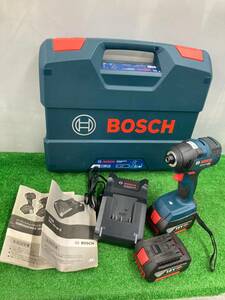 【中古品】Bosch Professional(ボッシュ) 18Vコードレスインパクトドライバー GDR18V-200　ITG3L65J90N4