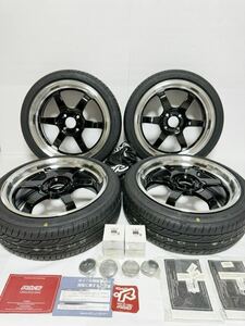 ☆未使用 鍛造 Rays レイズ TE37 KCR 16×6J 42 165/50R16 新品タイヤ付 ホイールセット NBOX等に☆