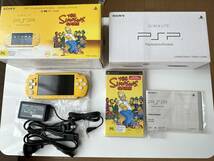国内未発売品　PSP2000 海外限定版シンプソンズ・リミテッド・エディション コレクターズコンディション_画像1