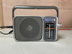 N1120/Panasonic パナソニック FM/AM 2バンド レシーバー RF-2450 ポータブルラジオ