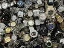 腕時計 17.9kg 大量セット SEIKO CITIZEN ARMANI CASIO Marc Jacobs ELGIN JUNGHANS RICOH TECHNOS FOSSIL 等 その他 まとめ 1スタ H39_画像4